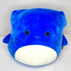 ROCKET 🦈 NWOT Blue Hammerhead Shark Original Squishmallow by Kelly Toy